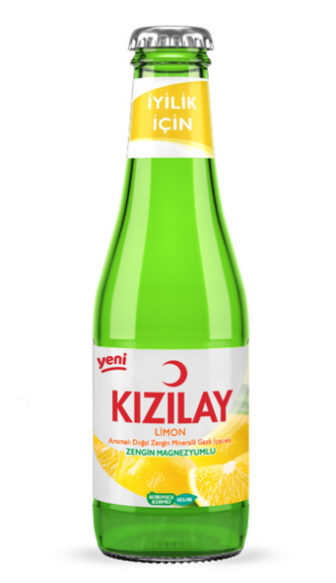 KIZILAY LIMON 200 ML X24 (eau gazeuse au citron)