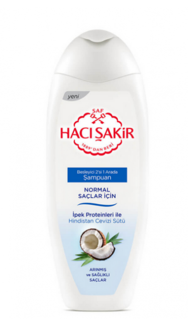 HACISAKIR SAMPUAN H. CEVIZLI (shampooing à l'huile de noix de coco)