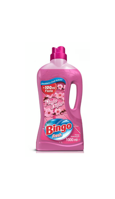 BINGO FRESH PEMBE DUSLER 12X1000ML (nettoyant sol)
