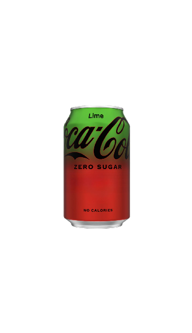 COCA COLA ZERO LIME 330 ML CANETTE SLIM