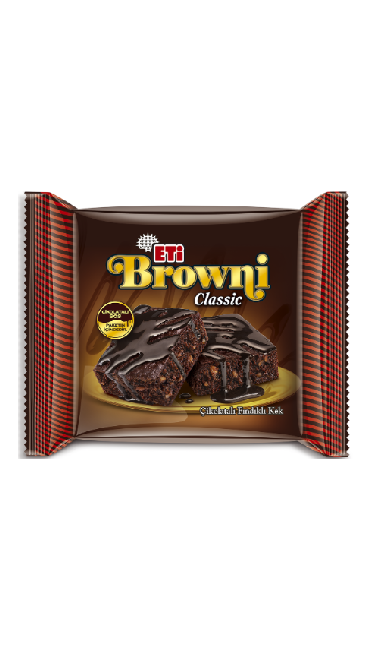 ETI BROWNI 12x200 GR (brownie au chocolat avec coulis de chocolat)