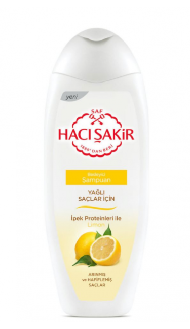 HACISAKIR SAMPUAN LIMON YAG (shampooing à l'huile de citron)