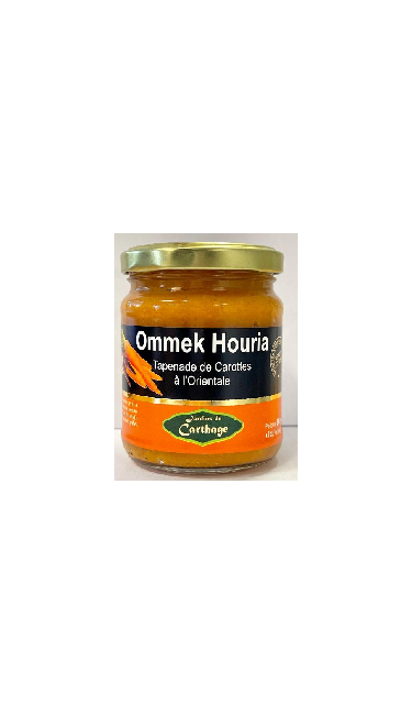 JDC OMEK HOURIA HAVUC SALATA 12x200GR (concassée de carottes épicée)