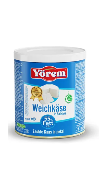 YOREM TENEKE PEYNIR % 55 6x400GR (fromage feta 55%)