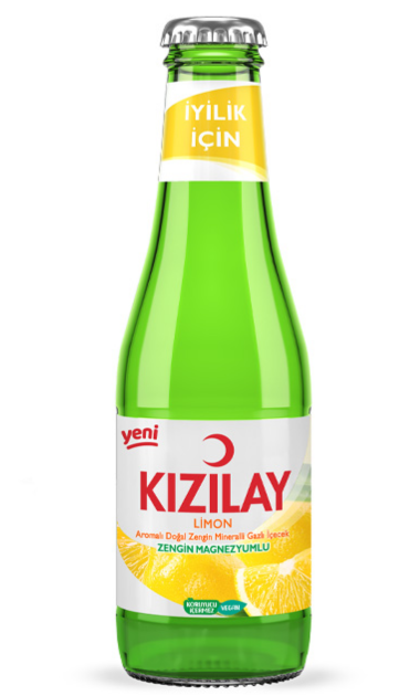 KIZILAY LIMON 200 ML X24 (eau gazeuse au citron)