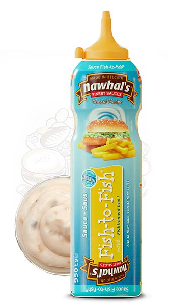 NAWHALS SAUCE FISH TO FISH 12x950ml