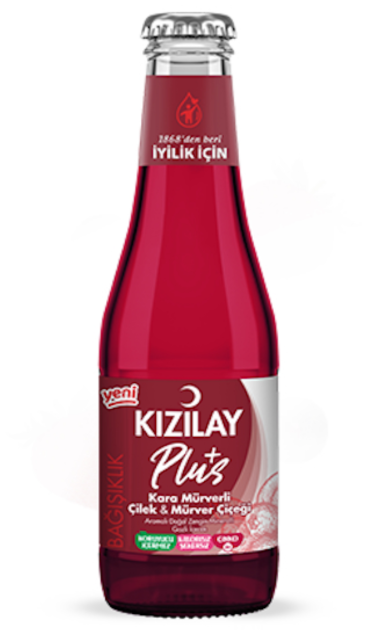 KIZILAY PLUS KARAMURVERLI CILEK 200ML