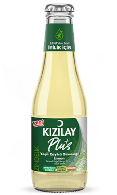 KIZILAY PLUS YESILCAY GINSENG 200ML