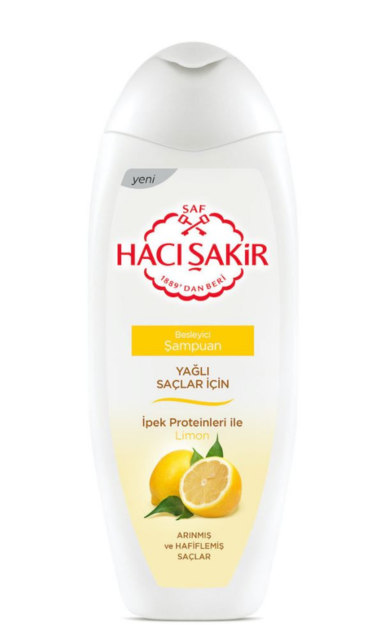 HACISAKIR SAMPUAN LIMON YAG (shampooing à l'huile de citron)