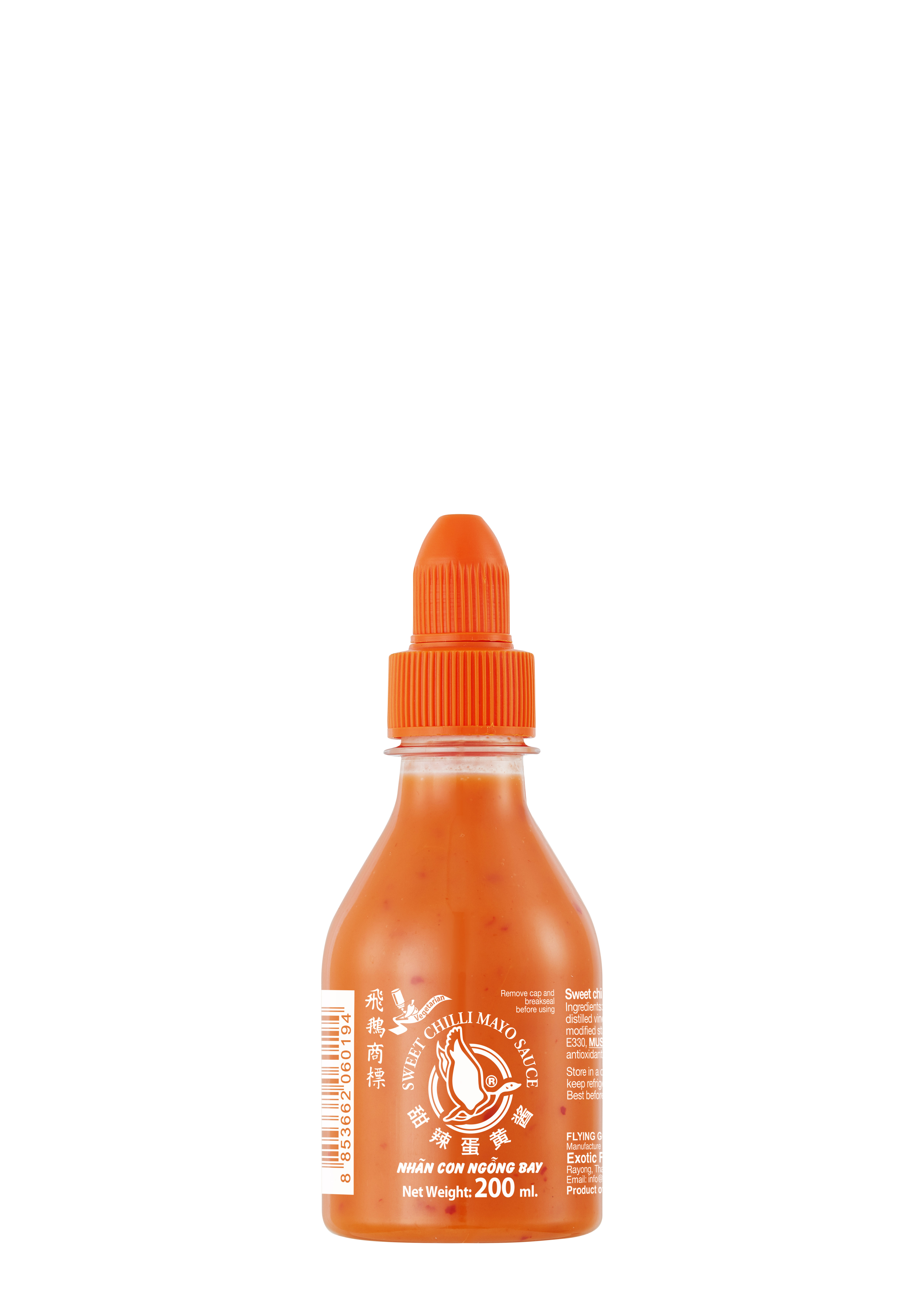 SRIRACHA MAYO SAUCE ( YELLOW CHILI ) 24X200ML