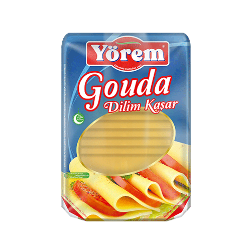 YOREM GOUDA DILIM KASAR 175 GR (gouda en tranches)