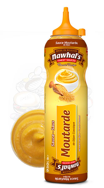 NAWHALS SAUCE MOUTARDE DE DIJON 12x950ML