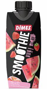 .DIMES SMOOTHIE PEMBE MEYVELER 12X310 ML (smoothie fruit rose)