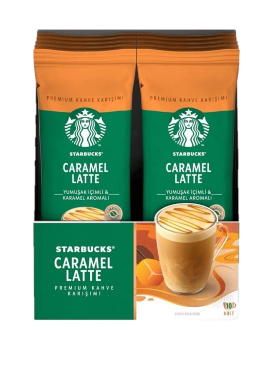 STARBUCKS CARAMEL LATTE 10x23GR