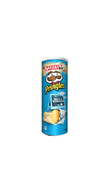 PRINGLES SIRKELI TUZLU (sel vinaigre) 19X165GR