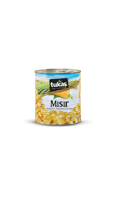 TUKAS MISIR KONSERVESI 24x340 (maïs en conserve)