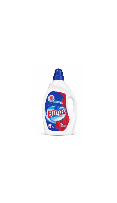 BINGO LIQ DETERGENT ALL COLOR 2600MLX6