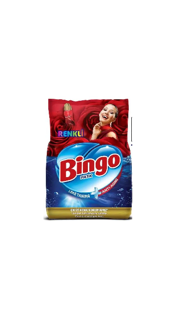 BINGO TOZ MATIC KONSANTRE EKO RENKLI GULLU 6KG( lessive concentre couleur rose)