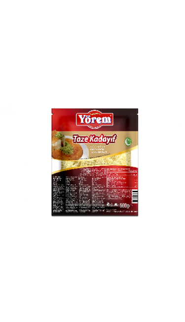 YOREM TAZE KADAYIF 16X500 GR  (pate effilée pour dessert)