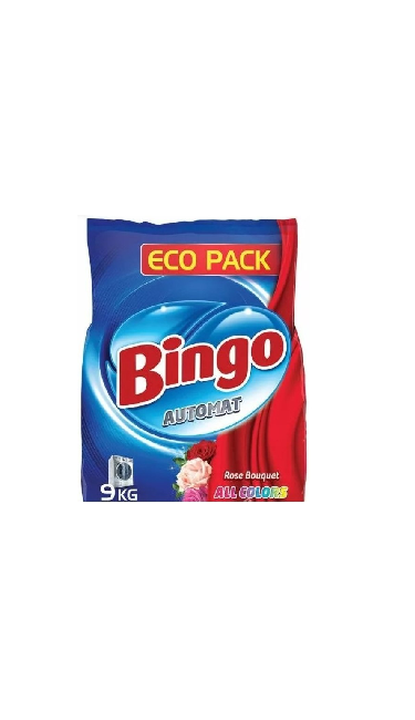 BINGO TOZ MATIC GUL 9KG (lessive rose)