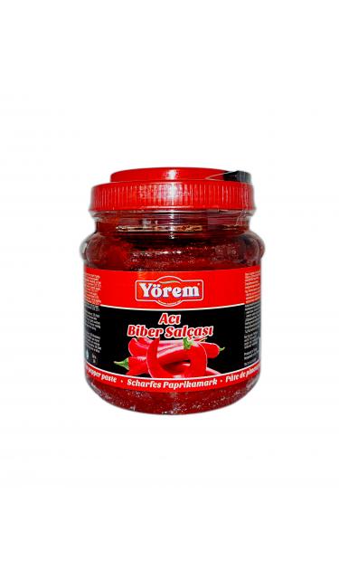 YOREM ACI BIBER SALCASI PET 6X1200 GR ( DOUBLE CONCENTREE DE PIMENT FORT )