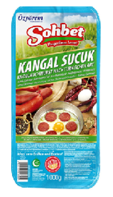 SOHBET KANGAL SUCUK 1 KG  (saucisson turc)