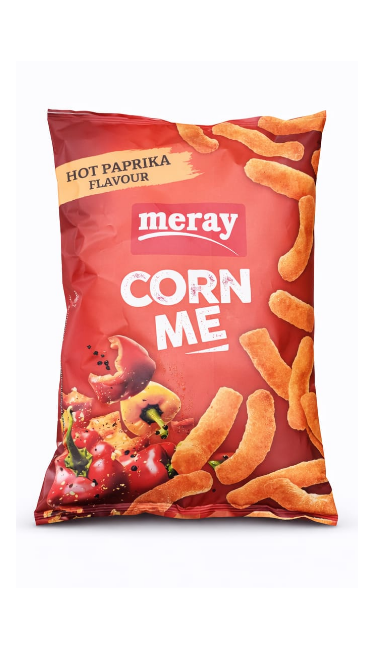 MERAY CHIPS CORN ME ACI PAPRIKA 12x100GR