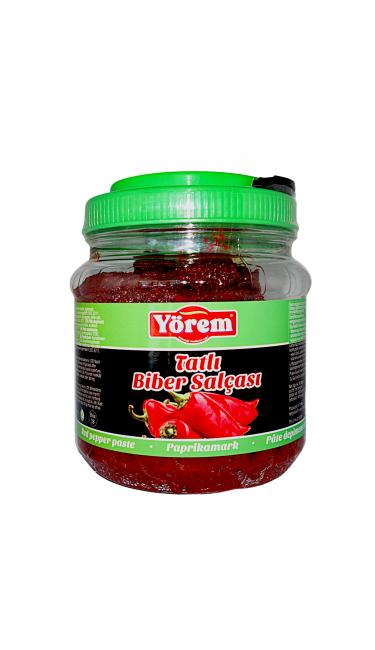 YOREM TATLI BIBER SALCASI 1200 GR (double concentrÃ© de piment doux)