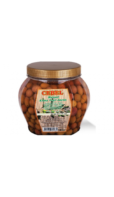 CEBEL Y. ZEYTIN KIRMA EDREMIT (321-350) PET 6X1000 GR (olives vertes cassée Edremit)