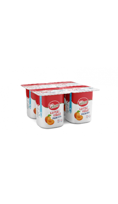 EKER YOGURT KAYISI (4x100g) x6 (abricot)