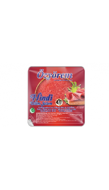 OZYOREM HINDI DILIM SALAMI 14x150 GR (tranche de dinde fumée)