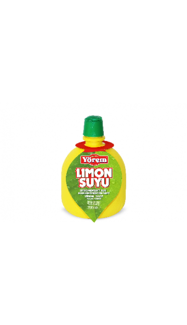 YOREM LIMON SUYU 12x200ml (jus de citron)