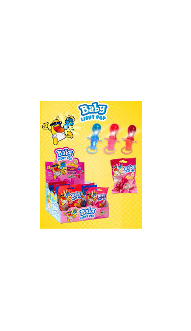 FUNNY CANDY BABY LIGHT POP X12