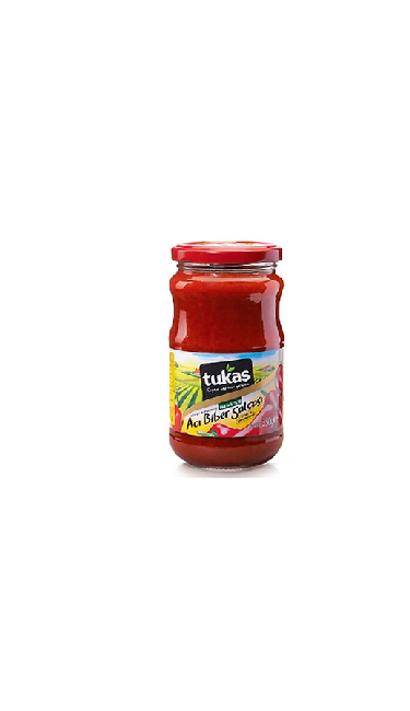 TUKAS BIBER SALCASI ACI 370 CC 350 GR (double concentré piments fort)