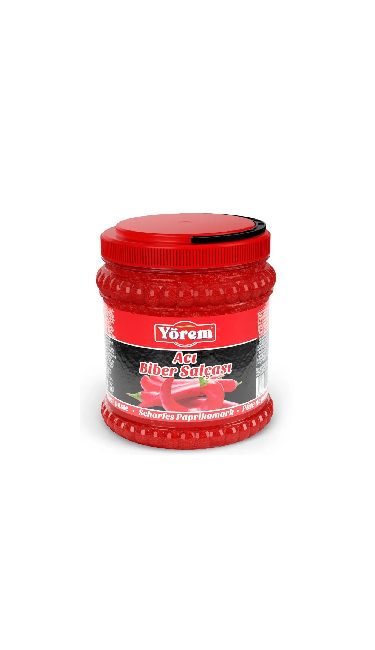 YOREM ACI BIBER SALCASI PET 6x1200GR (double concentrée de piment fort)