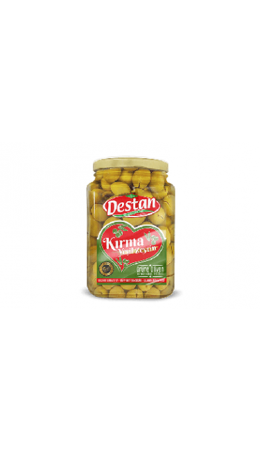 DESTAN YESIL ZEYTIN KIRMA CAM 6X900GR (olives vertes concassées)
