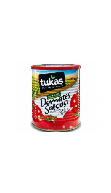 TUKAS DOMATES SALCASI TNK 12X830 GR (double concentré de tomates)