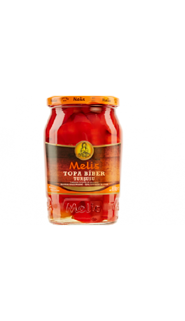 MELIS TOPA  BIBER TURSUSU 720 ML (poivrons rouge marine)