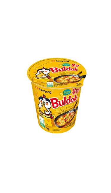 BULDAK EPICE POULET ET FROMAGE CUP 6X70GR