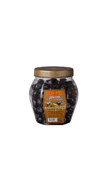 CEBEL  COK IRI TANELI PET 6X700 GR  L-M (231-290) (olive noir cal.gros)