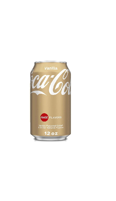 COCA COLA  VANILLE 330 ML CANETTE