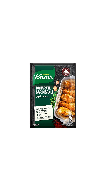 KNORR ACILI SARIMSAKLI TAVUK 48x34g