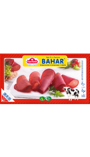 EGETURK BAHAR DILIM SIGIR PASTIRMA 15x100g (jambon de bœuf en tranches)