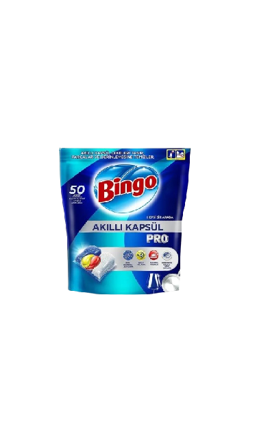 BINGO BULASIK KAPSULU PRO 5x50LI (capsule lave vaisselle)
