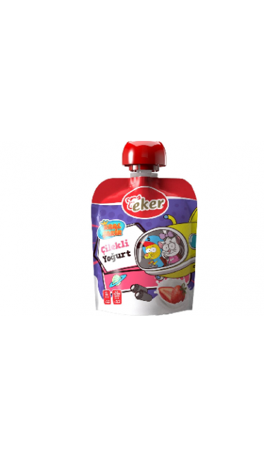 EKER KRAL SAKIR CILEK YOGURT 8x65GR (yaourt a boire gout fraise)