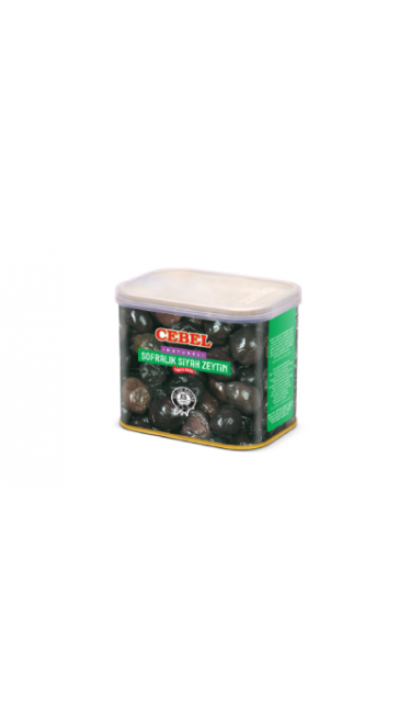 CEBEL. S.ZEYTIN TNK  -S- 375 GR (291-320 ) (olives noires)