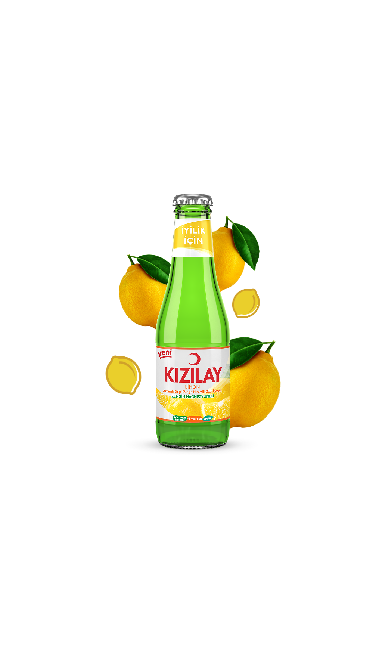 KIZILAY C VITAMINI 200 ML X24 (eau pétillante citron et vitamine C)