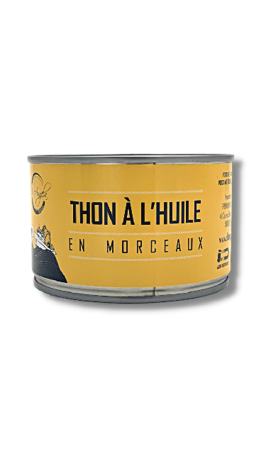 THON A L'HUILE EN MORCEAUX 12X400G