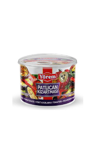 YOREM. PATLICAN KIZARTMA KONSERVE 12x400g