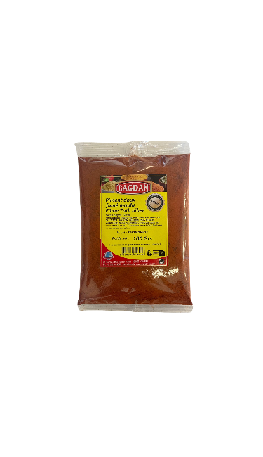 BAGDAN TATLI TOZ BIBER FUME 20x100GR (piment doux fume moulu)